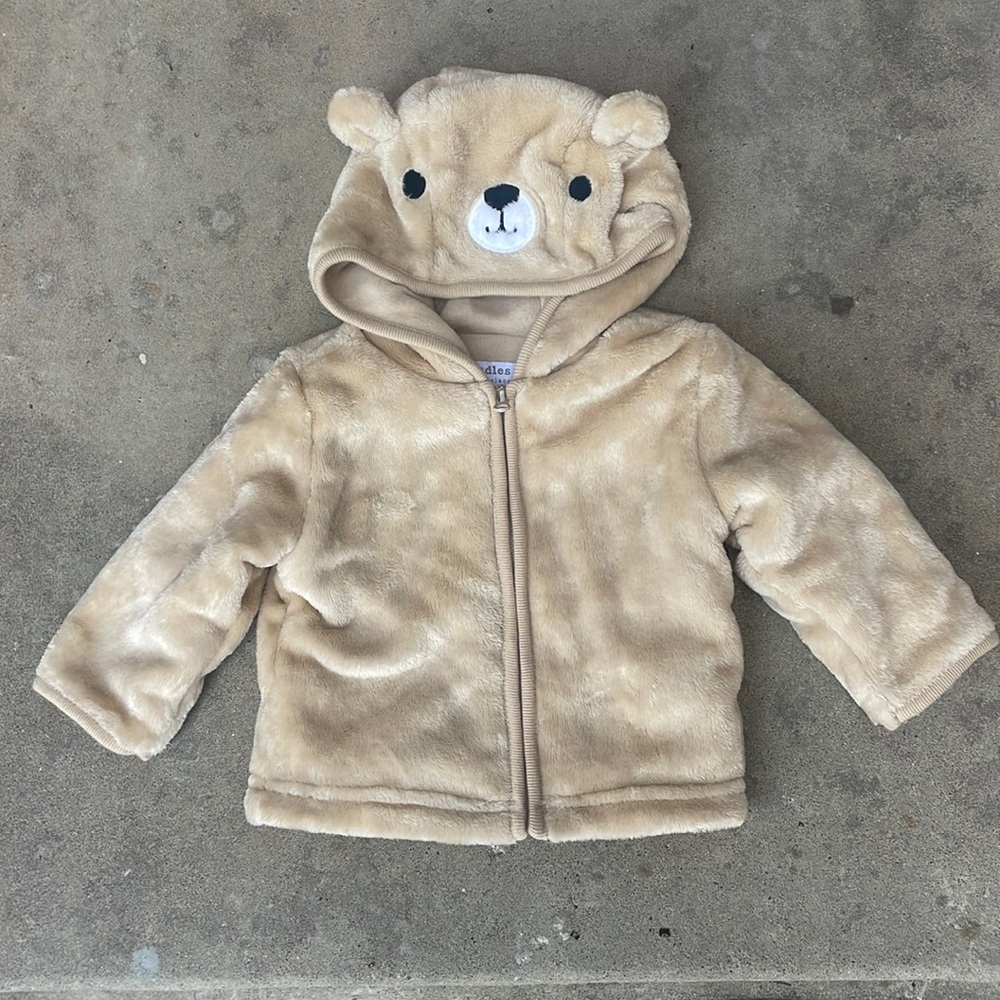 Bundles Baby Place Bear Fur Jacket! 6-9 months